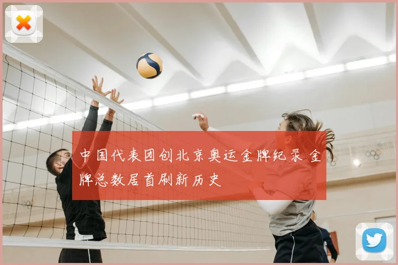 中国代表团创北京奥运金牌纪录 金牌总数居首刷新历史